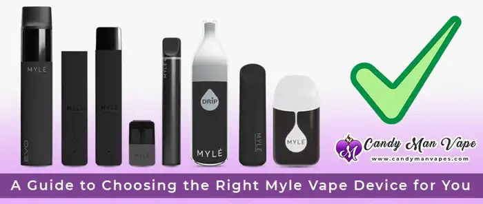 A Guide to Choosing the Right Myle Vape Device for You