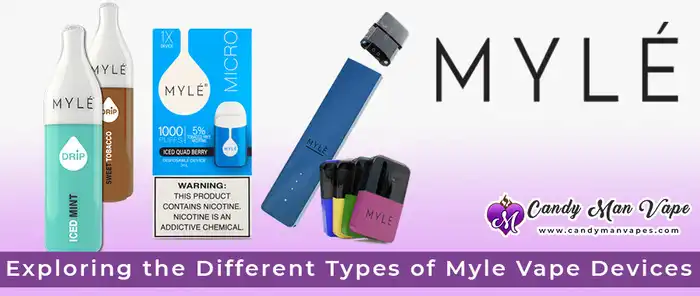 Exploring the Different Types of Myle Vape Devices