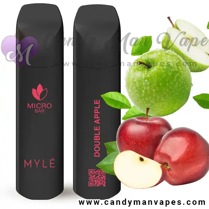 Double Apple Myle Plant Based Micro Bar