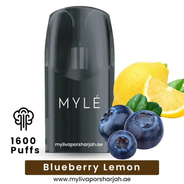 Myle Vape Sharjah 16 Blueberry Lemon Myle Meta V5 Pods