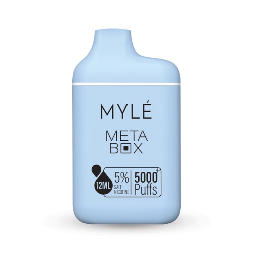 Blueberry lemon Myle Meta Box Disposable Device