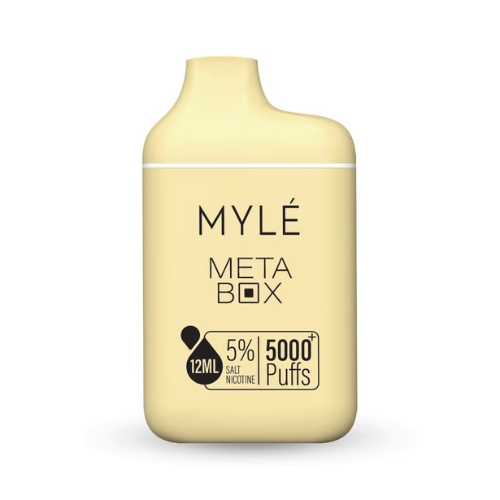 French Vanilla Myle Meta Box Disposable Device