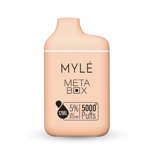 Georgia Peach Myle Meta Box Disposable Device