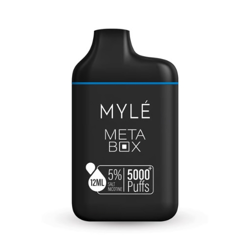 Iced Blue Razz Myle Meta Box Disposable Device