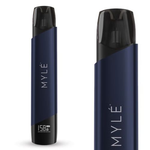 Myle Vape Sharjah 29 Navy Blue Myle Meta v5 Device