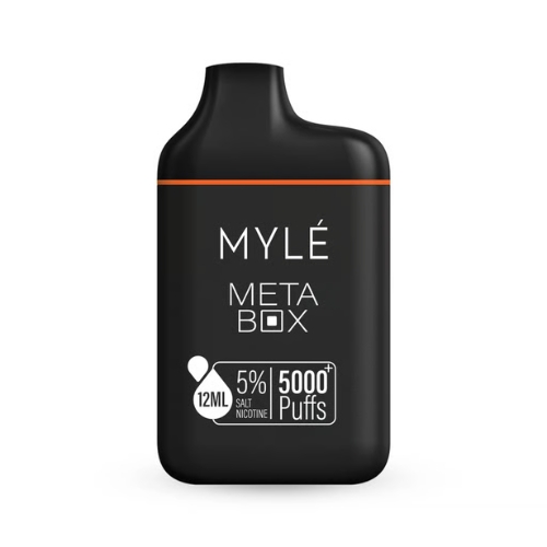 Orange Ice Myle Meta Box Disposable Device