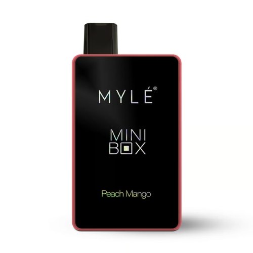 Peach Mango Myle Mini Box Disposable Device
