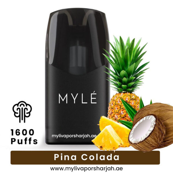 Myle Vape Sharjah 25 Pina Colada Myle Meta V5 Pods