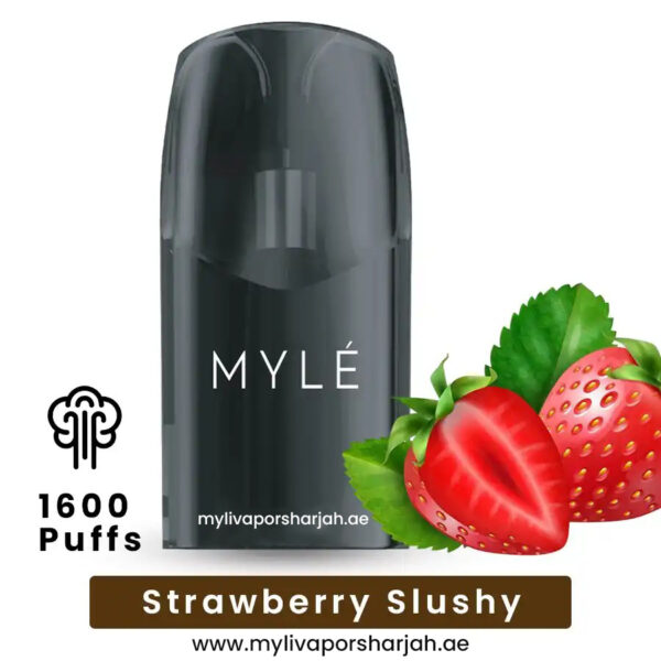Myle Vape Sharjah 19 Strawberry Slushy Myle Meta V5 Pods