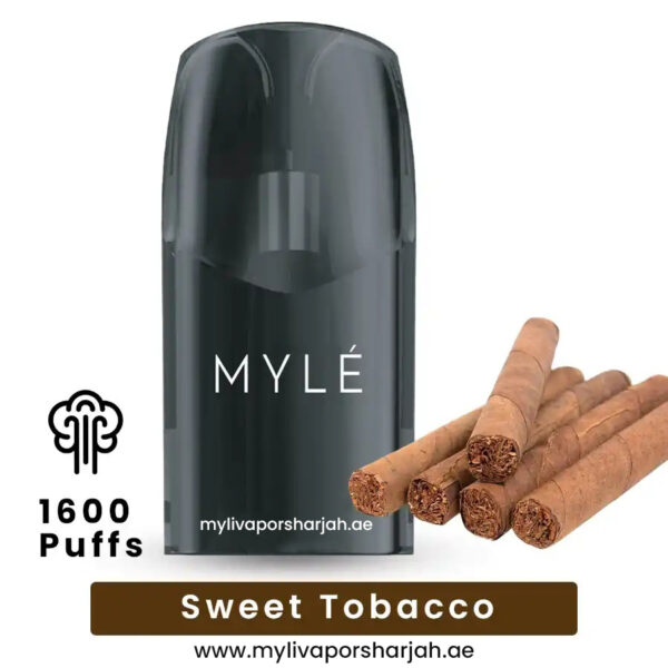 Myle Vape Sharjah 14 Sweet Tobacco Myle Meta V5 Pods