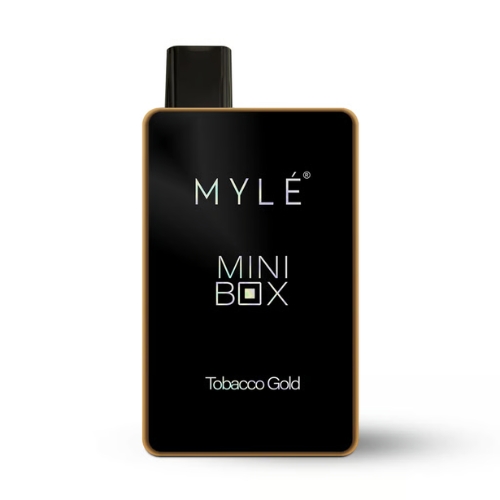 Tobacco Gold Myle Mini Box Disposable Device